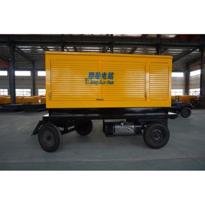 200KW移动拖车柴油发电机组