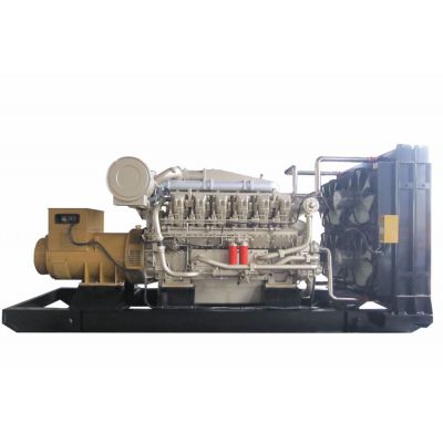 1000kw济柴柴油发电机组-济柴12缸柴油机A12V190ZLD柴油发电机组,缸径/行程：190/215mm,柴油发电机组水冷发动机功率1200KW,柴油发电机组配套马拉松斯坦福发电机。厂价直销欢迎选购：13773399855。